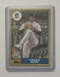 2022 Topps Series 1 1987 35th Anniversary #T87-45 Casey Mize Detroit Tigers - Picture 1 of 2