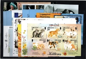Nr. 2 Gibraltar Postfrische Sammlung 1997 - 2000 = 18 Blöcke Katalogwert 78,75€ - Bild 1 von 8