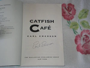 CATFISH CAFE von EARL EMERSON **signiert** - ARC- -JA- - Bild 1 von 1