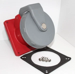 ⭐NUEVO PARA LLEVAR⭐ HUBBELL HBL460R7W 60-Amp RECEPTÁCULO 480Vac 60A 3P 4W 460R7W - Imagen 1 de 21