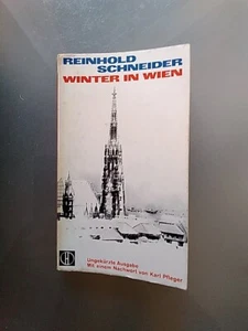 Reinhold Schneider, Winter In Wien -Tagebuch -Wien -Herder TB - Friedenspreis - Bild 1 von 3