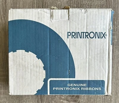 PRINTRONIX 107675-001 OPEN BOX OF 6 P5000 EXTENDED LIFE RIBBONS FACTORY SEALED - Image 1 of 4