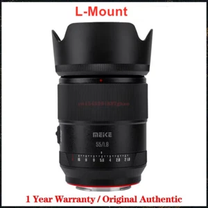 MEIKE 55mm F1.8 Pro Full Frame Auto Focus Lens for Leica Panasonic Sigma L-Mount - Picture 1 of 7