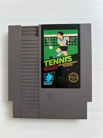 Tennis Nintendo Nes Game Cart NTSC USA 5 Screw Version Fully Tested