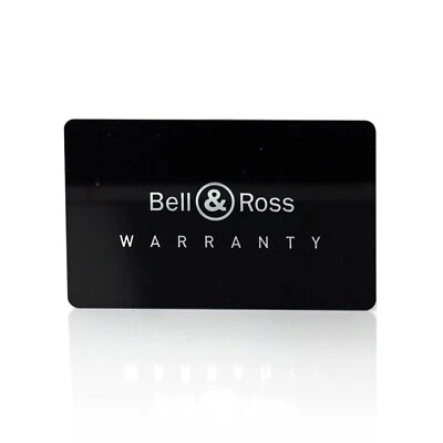 Authentic Bell & Ross Warranty Card Stamped Open - Image 1 of 2