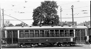 2C791 VINTAGE 2NDGEN NEG/RP 1930 TORONTO TRANSPORTATION COMMISSION CAR #410 - Picture 1 of 1