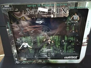 Vintage 2000 Matrix Serie 2 Sammleredition Figuren Musicland exklusiv Neu im Karton - Bild 1 von 7
