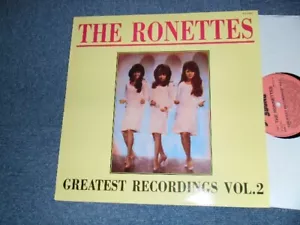 THE RONETTES 1981 ITALY SS-4300 MINT LP GREATEST RECORDINGS VOL.2 - Picture 1 of 6