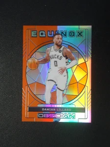 Damian Lillard 2023-24 PANINI OBSIDIAN EQUINOX 14/75 Card #21 BUCKS - Picture 1 of 2