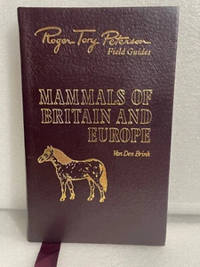 Mammals of Britain & Europe Peterson Field Guides Leather Hardback - Picture 1 of 11
