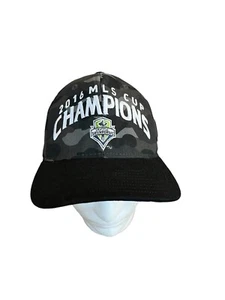 SEATTLE Sounders Hat FC Adidas 2016 MLS Cup Soccer Champions Camo Snapback - Picture 1 of 5