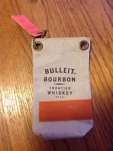 BULLEIT BOURBON Special Edition Magnetic Lewis Bag For Crushed Ice With Tag - Picture 1 of 7