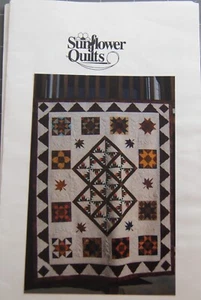 Sunflower Quilts KANSAS SPLENDER SAMPER Quilting Pattern 89" x 111 m " - Picture 1 of 1