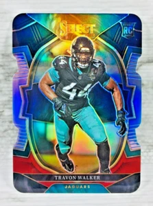 2022 PANINI SELECT FOOTBALL #42 TRAVON WALKER RED & BLACK RC ROOKIE (DIE-CUT) - Picture 1 of 2