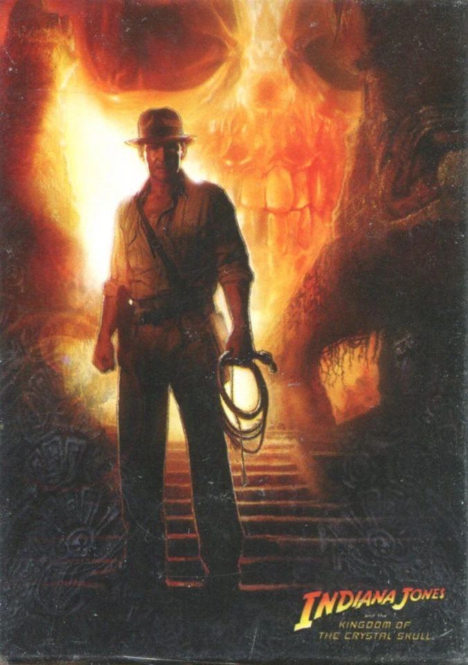 Indiana Jones Kingdom Of The Crystal Skull Complete 90 Card Base Set - Image 1 of 1