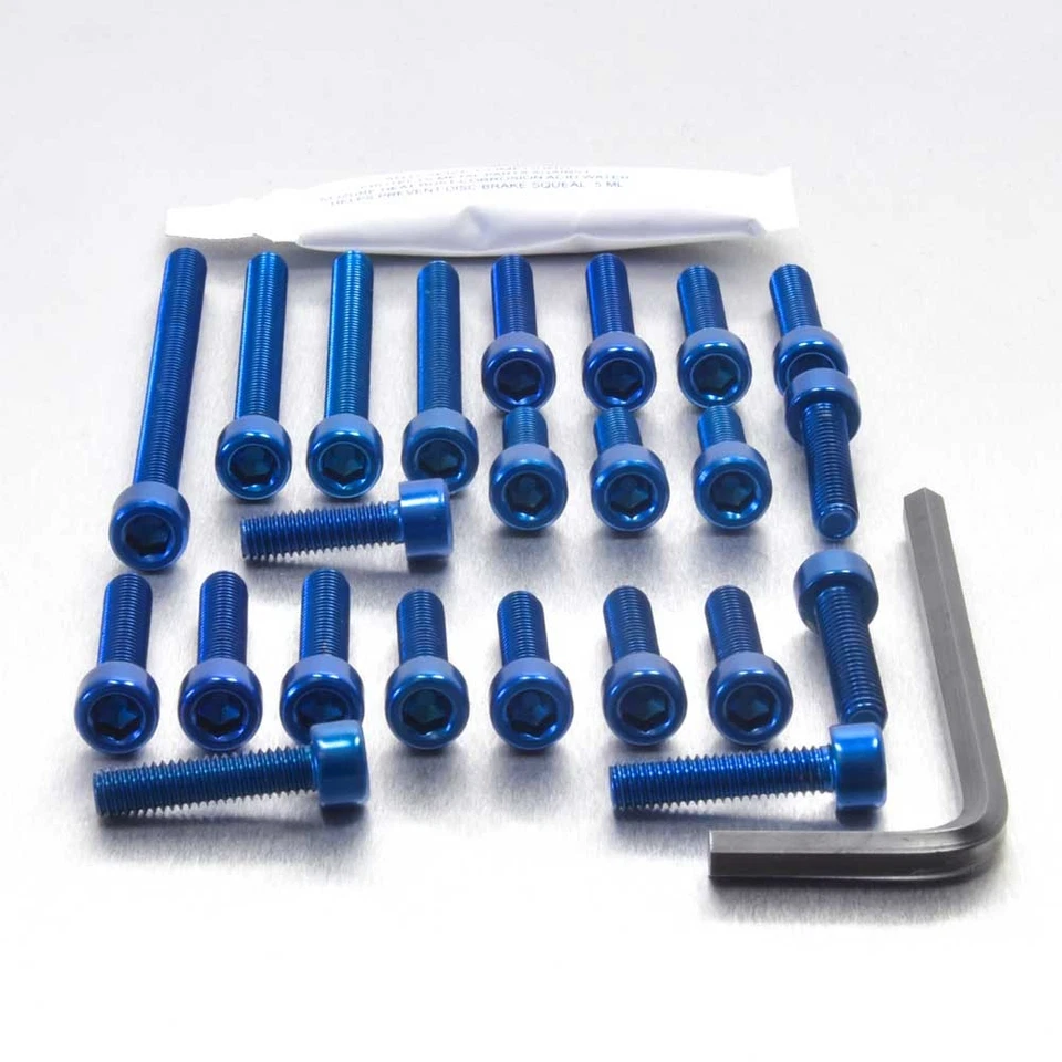 Honda XR650 R 00+ Blue Engine Screw Kit - Image 1 of 1
