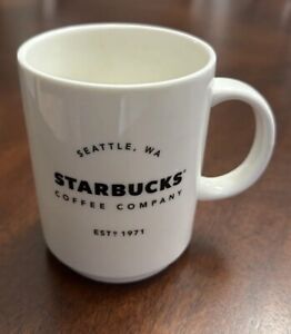 Starbucks Stackable Coffee Mug 14 oz. Classic White