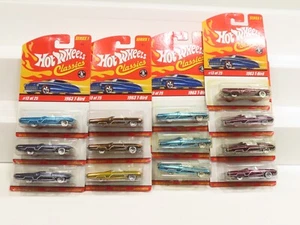 Mattel H7078 13 Hot Wheels Classic Series 1 #13 of 25 1963 T-Bird NIB 8914 - Picture 1 of 5