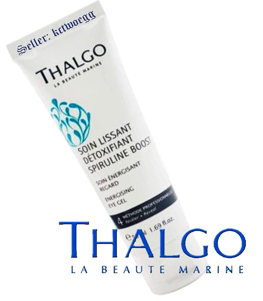Thalgo Spiruline Boost Energising Eye Gel 50ml Salon Size Free Postage - Image 1 of 1