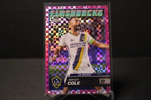 2023 Topps Chrome MLS ASHLEY COLE FLASHBACKS PINK XFRACTOR #154 LA Galaxy - Picture 1 of 1