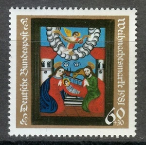 Alemania 1981 montado Mi 1113 Sc B593 Navidad, Natividad ** - Imagen 1 de 1