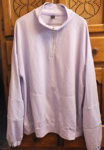 Damen Shein Einheitsgröße xtra große lila Langarmjacke Polyester - Bild 1 von 3