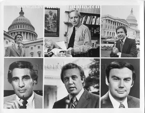 ABC Photo, News, New Hampshire Primary, Sam Donaldson, Frank Reynolds and others - Picture 1 of 2