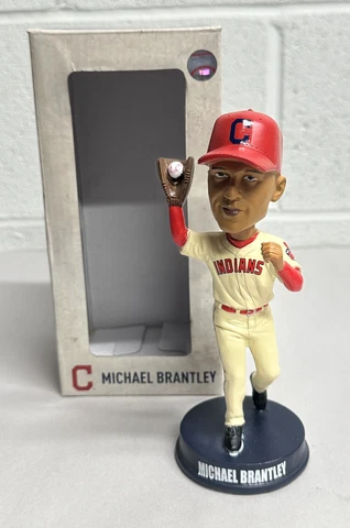 Michael Brantley Cleveland Indians Forever Collectibles Bobblehead  Cover