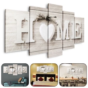 5Pcs Modern Unframed Wall Art Painting Print Canvas Picture Home Room Decor Gift - Picture 1 of 8