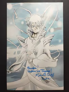 Bleach Rukia Dance Sode No Shirayuki Michelle Ruff Autograph Signed Poster 11x17 - Picture 1 of 9