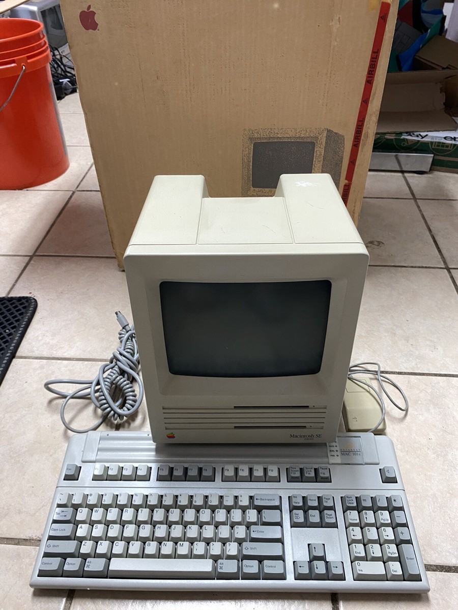 名機ヴィンテージアップルMacintosh SE実動品