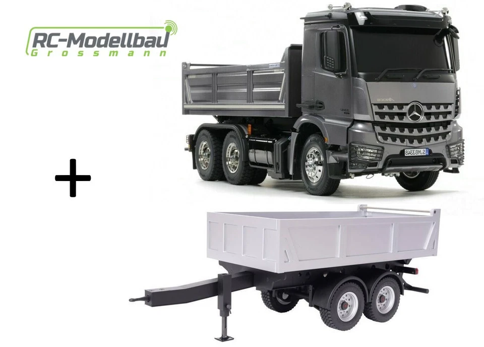 Tamiya 300156357 1 14 RC MB AROCS 3348 Hinterkipper 3achs