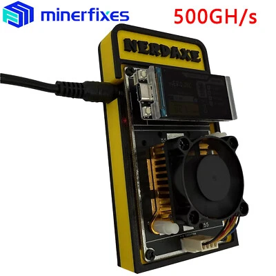 500GH/s BM1366 ASIC Bitcoin Miner - Ultra DIY Crypto Mining Device - Image 1 of 4