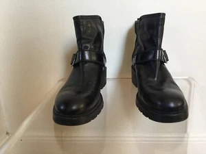 HOGAN Stiefeletten Damen Gr. 39 Ankle Boots Schwarz - Bild 1 von 14
