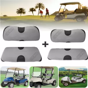 Sitzbank Schutzbezug vorne/hinten für Golfcart Clubcar EZGO RXV Yamaha DS - Bild 1 von 18