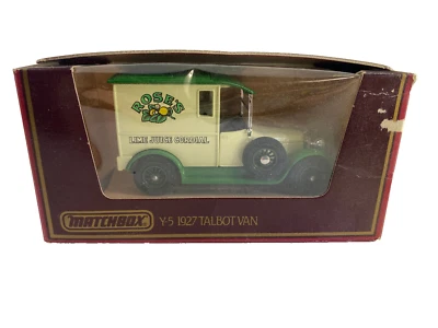 Matchbox 1927 Talbot Van Truck Models Of Yesteryear Roses New - Image 1 of 4