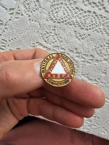 Vintage ROSPA Safe DRIVING entrant- ENAMEL lapel BADGE - Picture 1 of 4