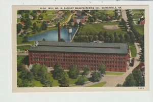 MOLINO DE POSTALES NO. 6 PACOLET MANUFACTURING CO. GAINESVILLE GEORGIA - Imagen 1 de 2