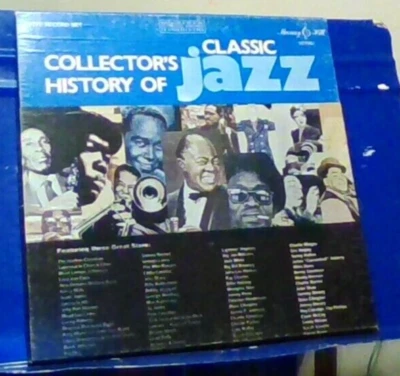 Collectors History Of Classic Jazz & Blues 5x Lp box all records VG+ or better - Image 1 of 4