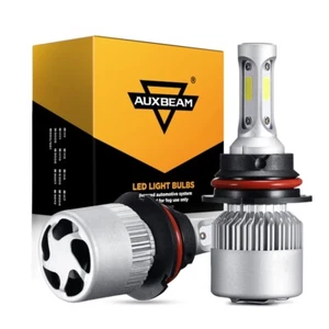 Auxbeam 9004 HB1 High&Low LED Headlights for Dodge Ram 1500 2500 3500 1994-2001 - Picture 1 of 12