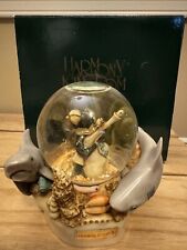 Harmony Kingdom "Holding Court II" 2000 Water Globe W/Sharks, Retired