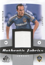 2011 SP Game Used MLS Authentic Fabric Jersey PRIMARY COLOR #LD Landon Donovan