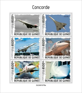 Concorde Aviation MNH Stamps 2024 Guinea M/S - Picture 1 of 1