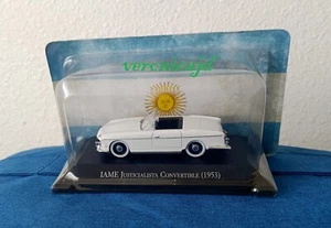 IAME JUSTICIALISTA CONVERTIBLE (1953) 1/43 IXO NUEVO NEW MINT IN BLISTER - Imagen 1 de 5