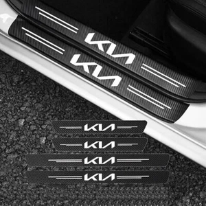 FIT Kia Sorento Rio Door Plate Sill Scuff Anti Scratch Decal Sticker Protector - Picture 1 of 1