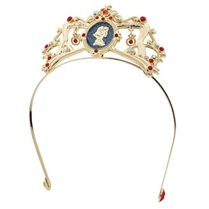 Disney Store PRINCESS SNOW WHITE TIARA Gold w/ Cameo Headband Headpiece Child - Picture 1 of 2