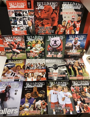 Georgia Bulldogs UGA 2019 Sugar Bowl Champions Illustrated Season Set - 15 Total Cover
