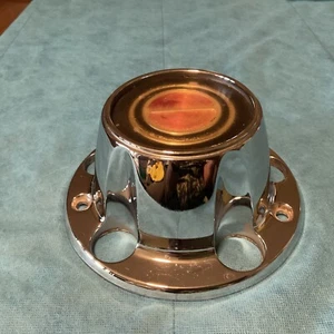 (1) Ford Bronco F150 Truck Wheel Center Cap Chrome  5 lug OEM Metal - Picture 1 of 5
