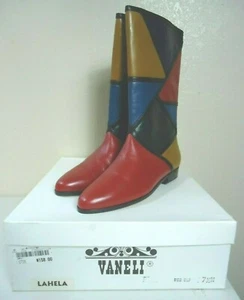 NOS Vaneli Lahela Women's Boots Made In Italy Size 7.5N - Picture 1 of 9