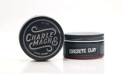 Charlemagne Concrete Clay Pomade Haarstyling Wachs Vegan - 1 x 100 ml - Bild 1 von 2